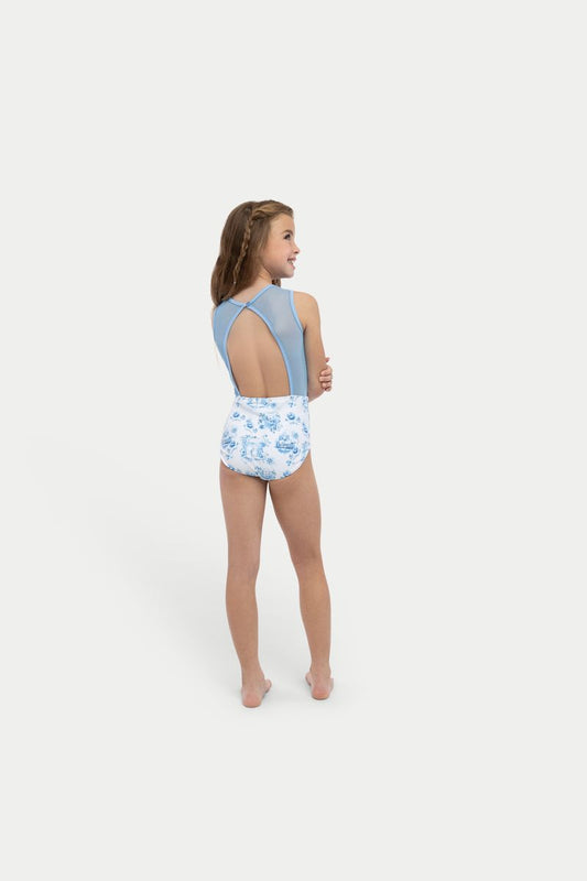 Roxie Dancewear | Amy Leotard | Sky Blue Toile