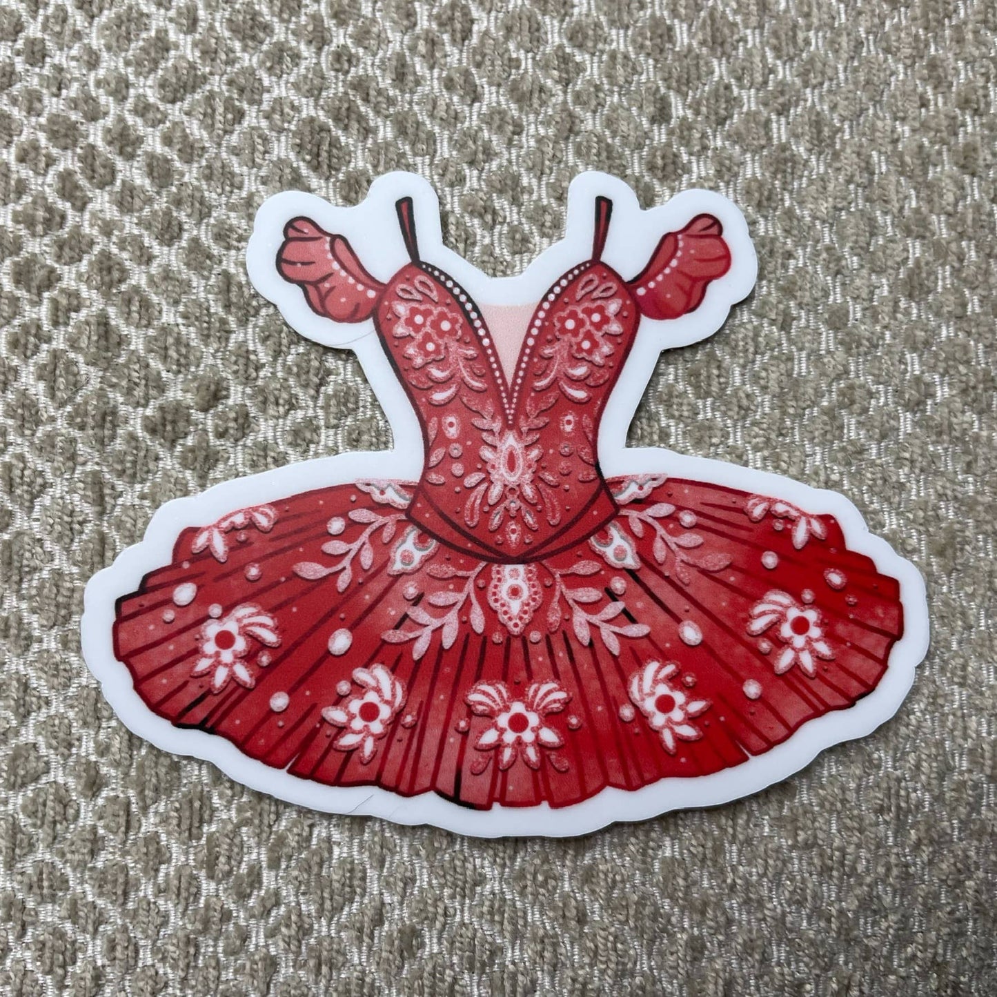Denali & Co | Red Tutu Dance Vinyl Sticker