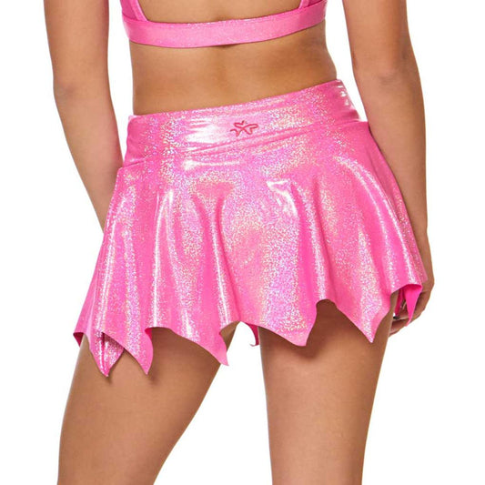 Ignite Pointed Dance Skirt - Pink Sapphire