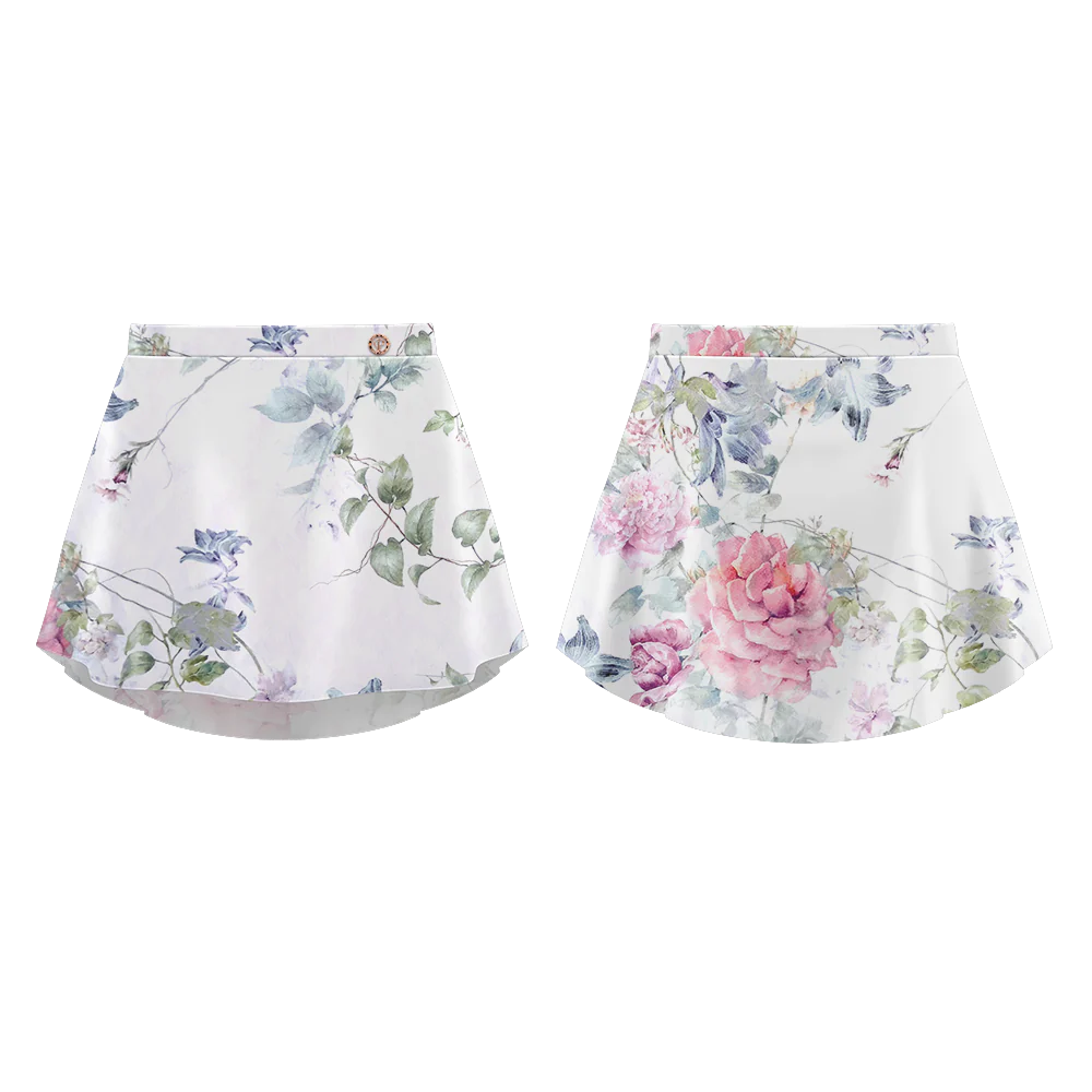 Danse de Paris | Patterned Skirt | Verte