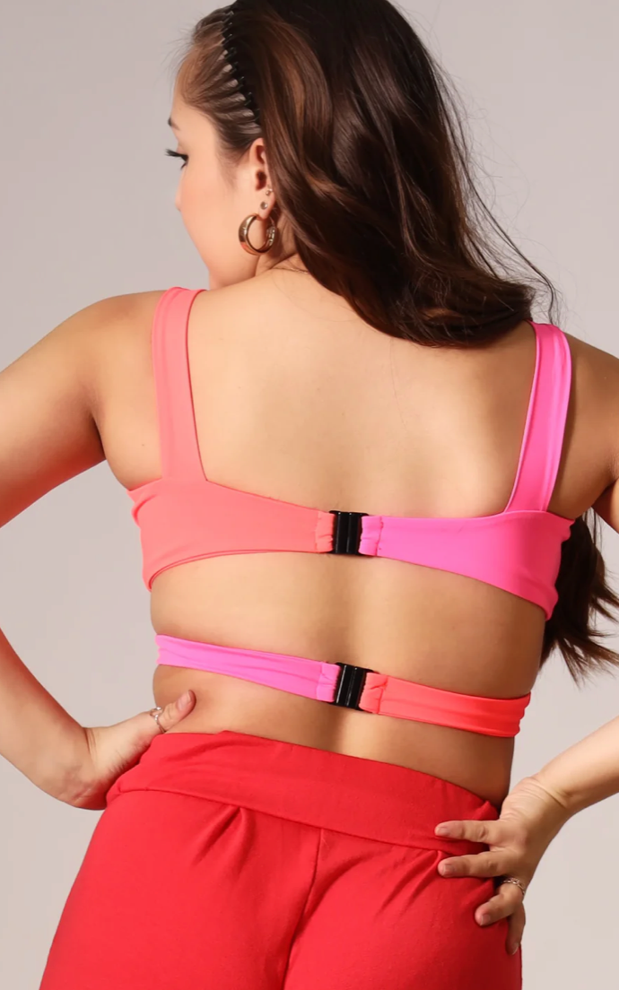 Tiger Friday | Monica Mix & Match Bralette | Hot Tamale