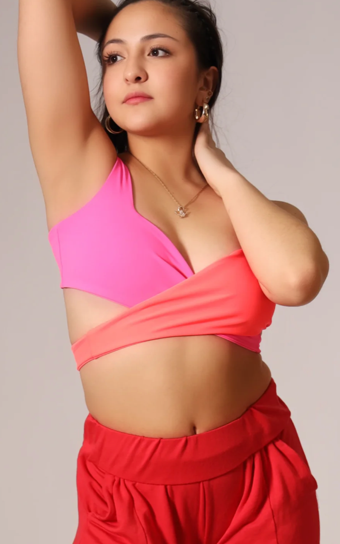 Tiger Friday | Monica Mix & Match Bralette | Hot Tamale