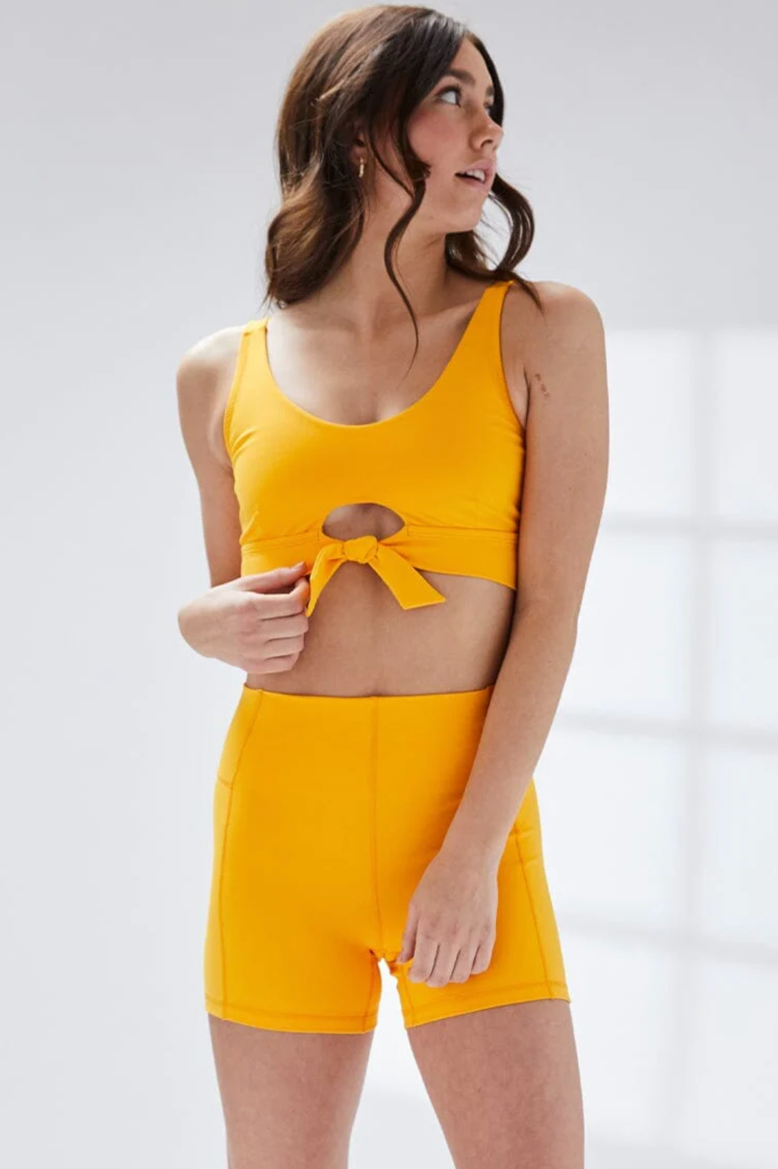 Jo + Jax | Plot Twist Top | Tangerine