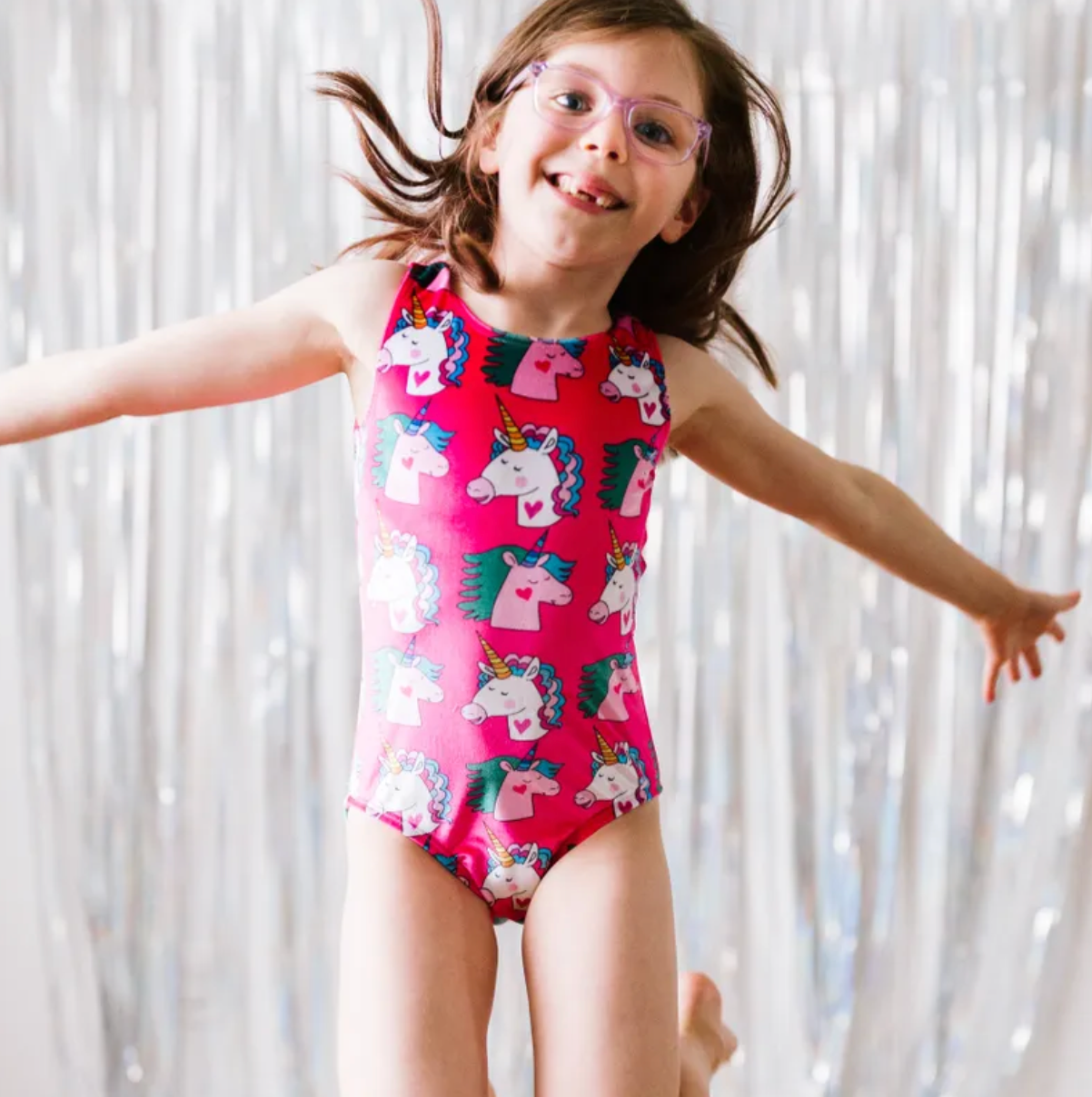 Girl Power Sport | Unicorn Velvet Leotard