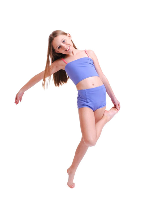 Whitney Deal Dancewear | Strappy Crop | Lilac