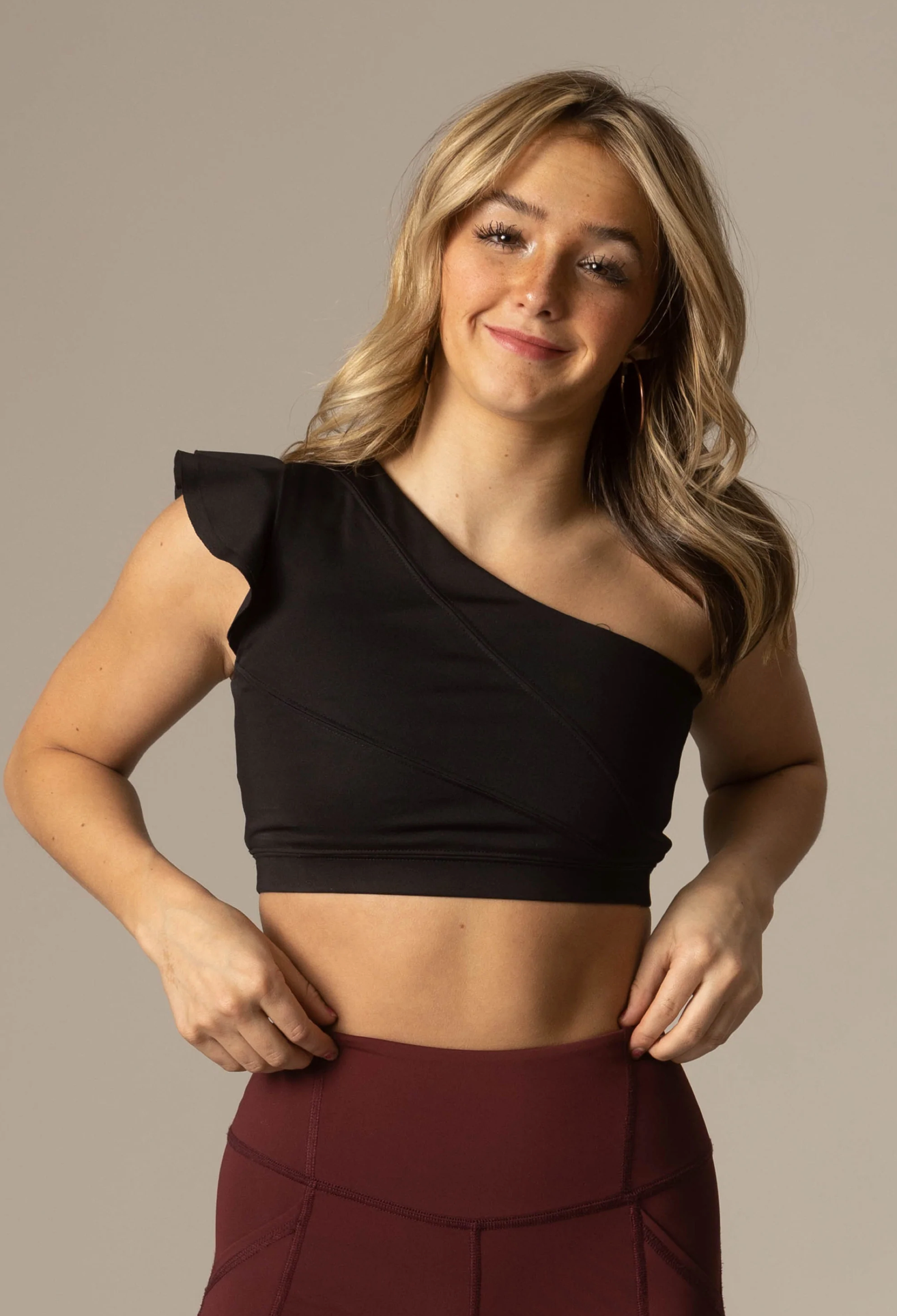 Tiger Friday | Southern Belle Crop Top | Black