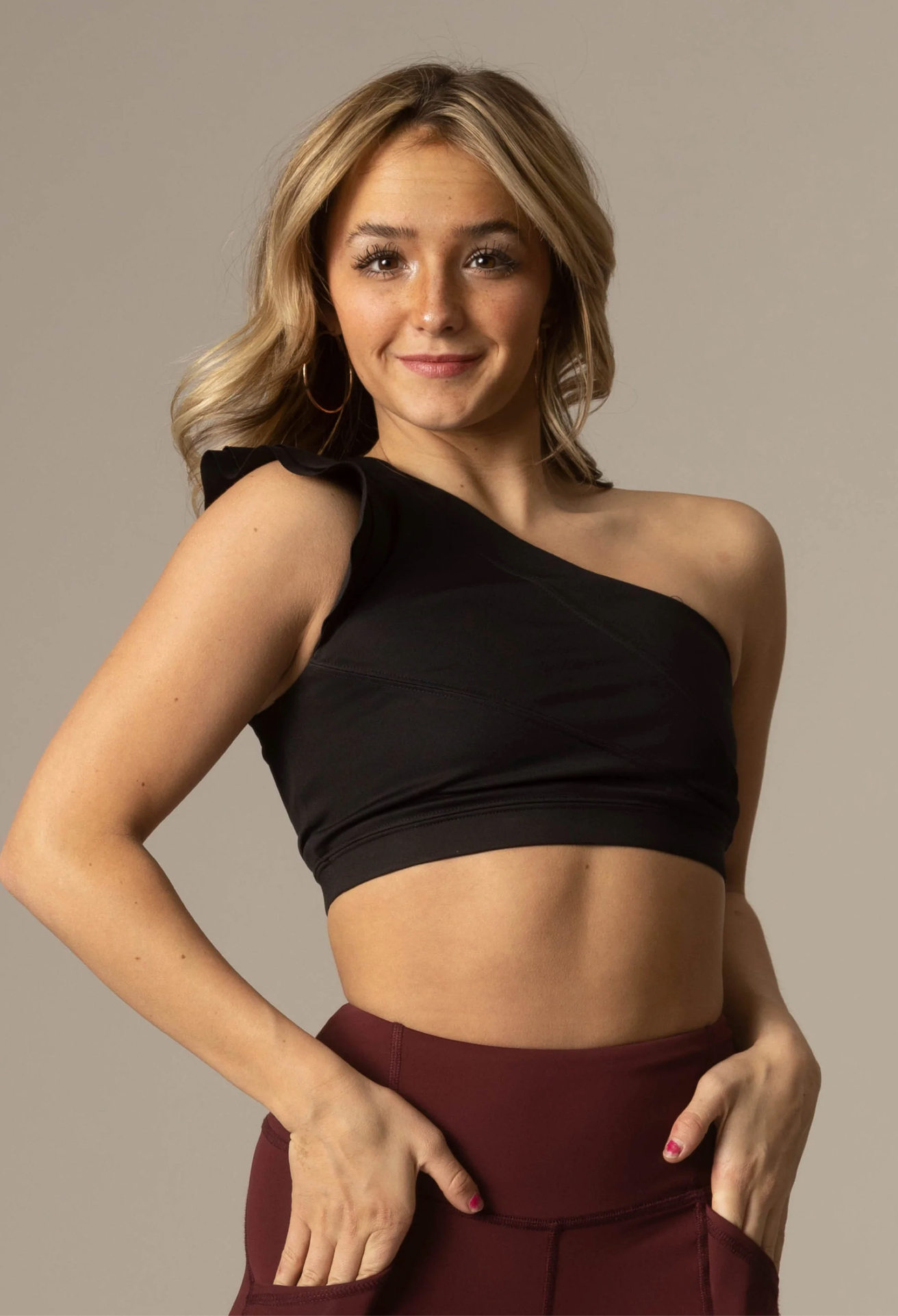 Tiger Friday | Southern Belle Crop Top | Black