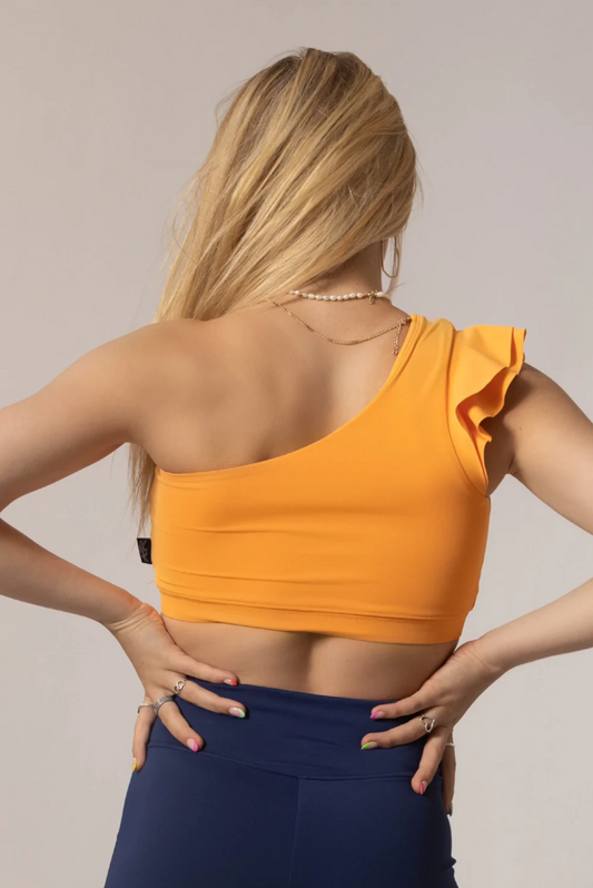 Tiger Friday | Southern Belle Crop Top | Creamsicle
