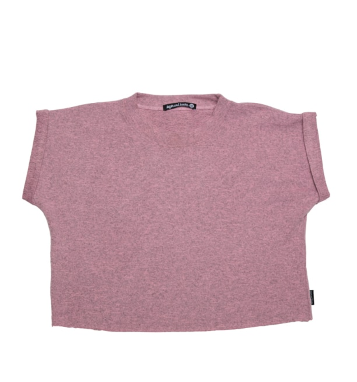 Sugar and Bruno | Boss Crop Top | Heather Mauve