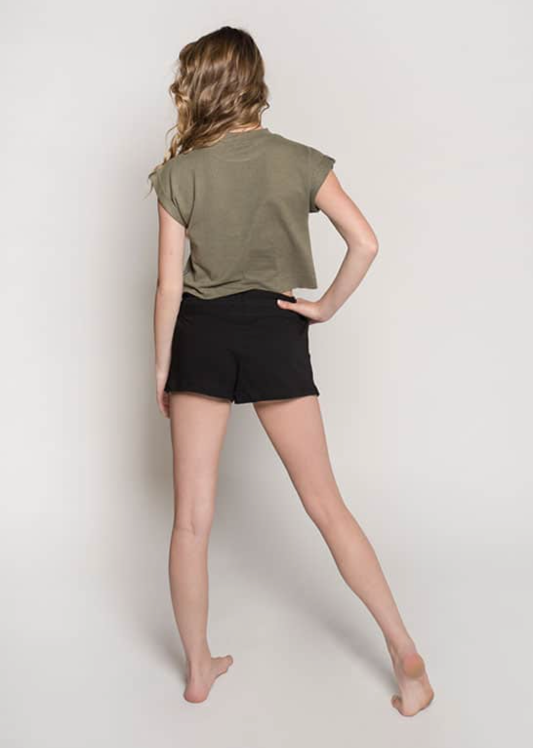 Sugar and Bruno | Boss Crop Top | Sage