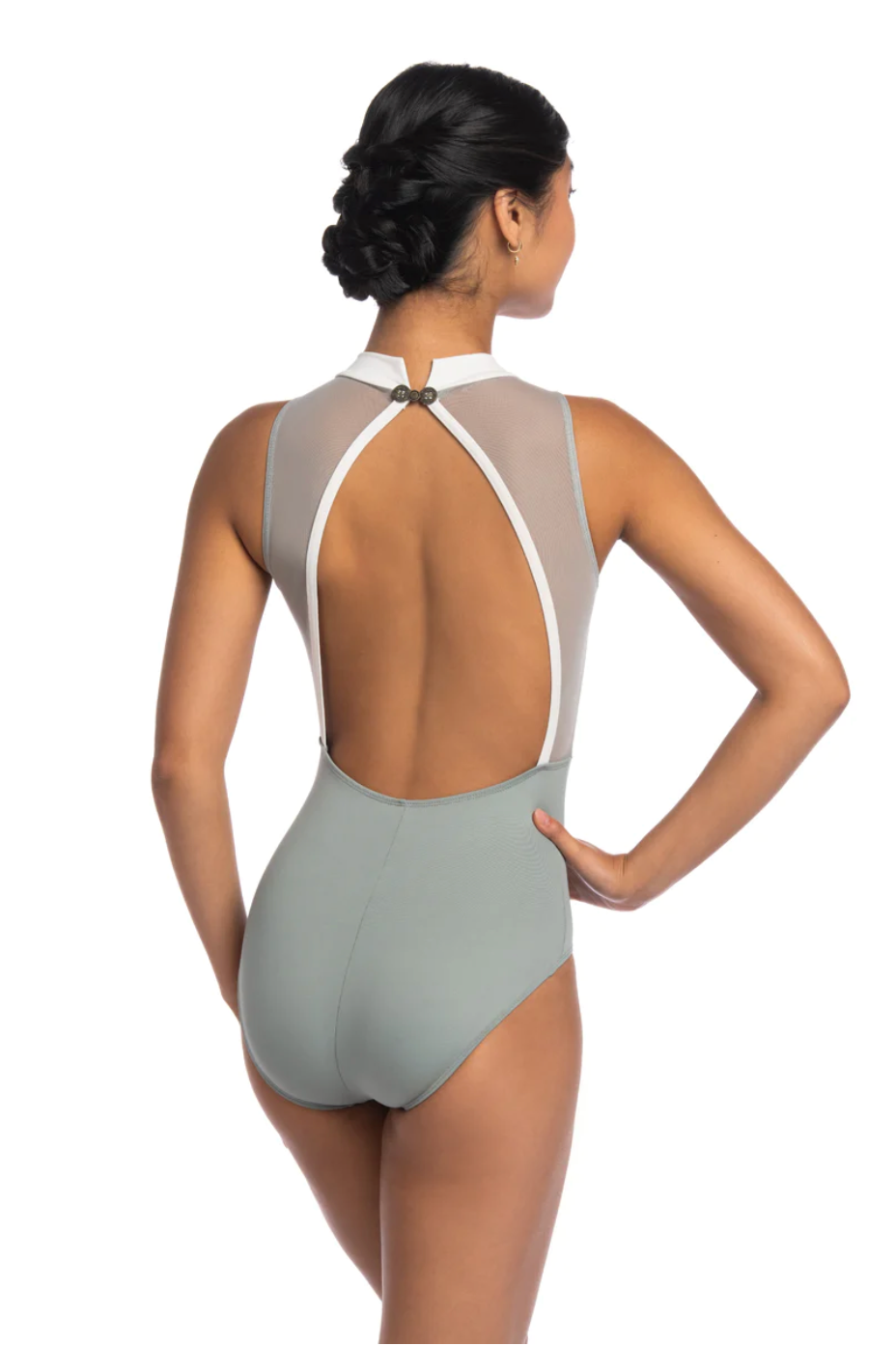 Ainsliewear | Livona Leotard | Sage + White