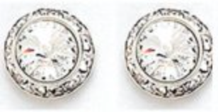 Dasha Designs | Rhinestone Earrings | 20mm