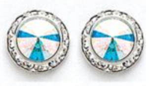 Dasha Designs | Rhinestone Earrings | 20mm