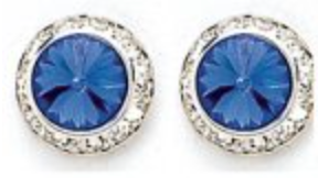 Dasha Designs | Rhinestone Earrings | 20mm