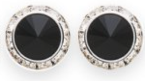 Dasha Designs | Rhinestone Earrings | 20mm