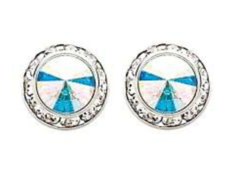 Dasha Designs | Rhinestone Earrings | 13mm