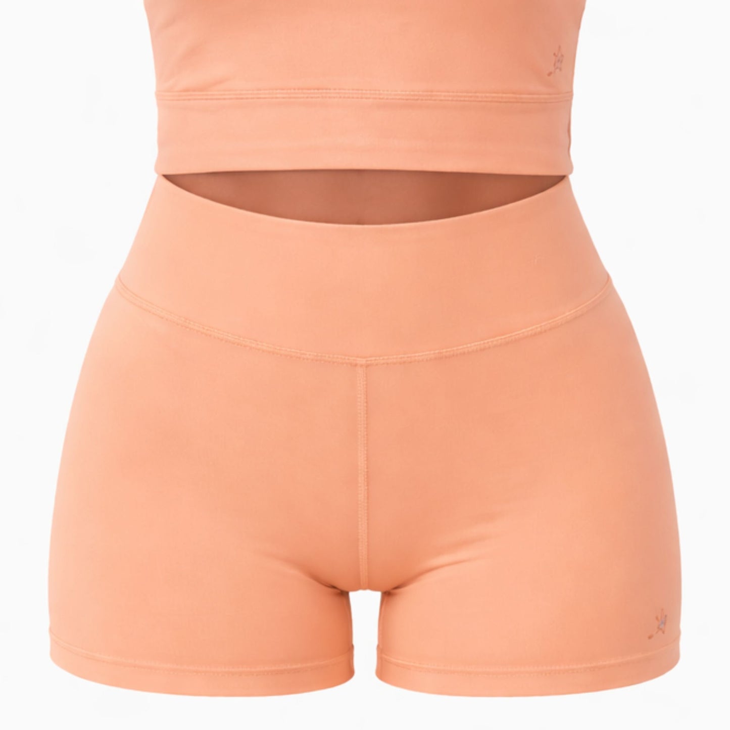 High-Waisted Compression Shorts - Colorflow