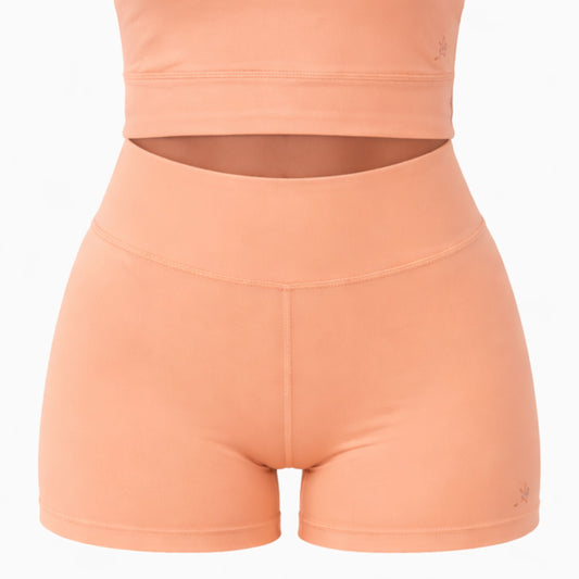 High-Waisted Compression Shorts - Colorflow
