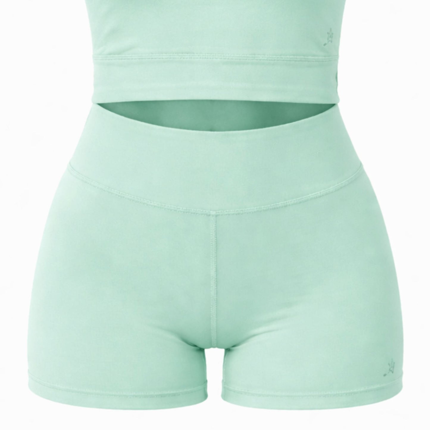 High-Waisted Compression Shorts - Colorflow