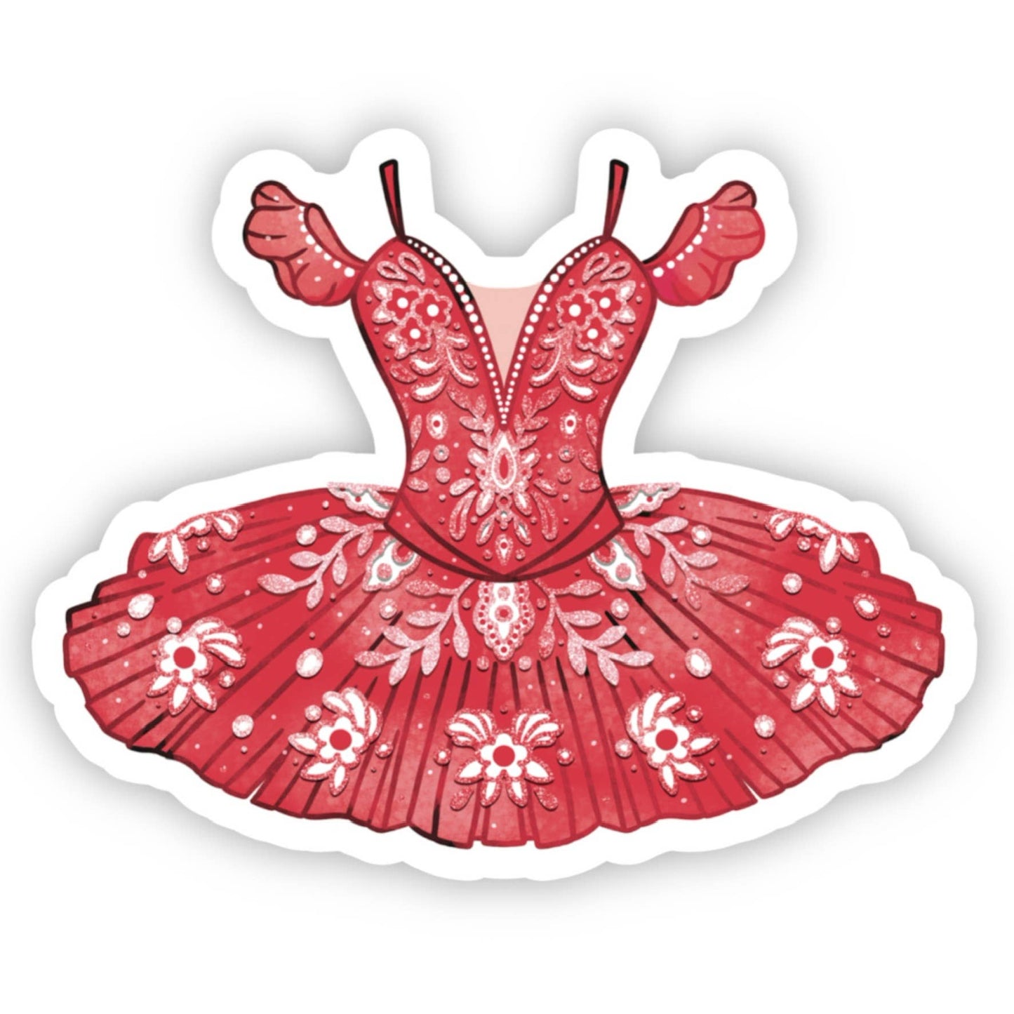 Denali & Co | Red Tutu Dance Vinyl Sticker