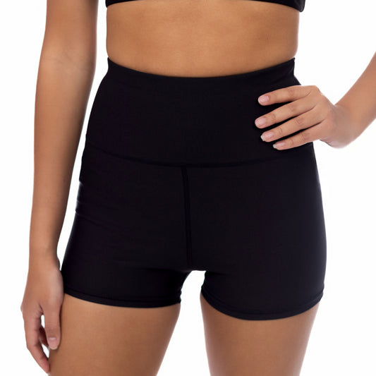 High-Waisted Compression Shorts
