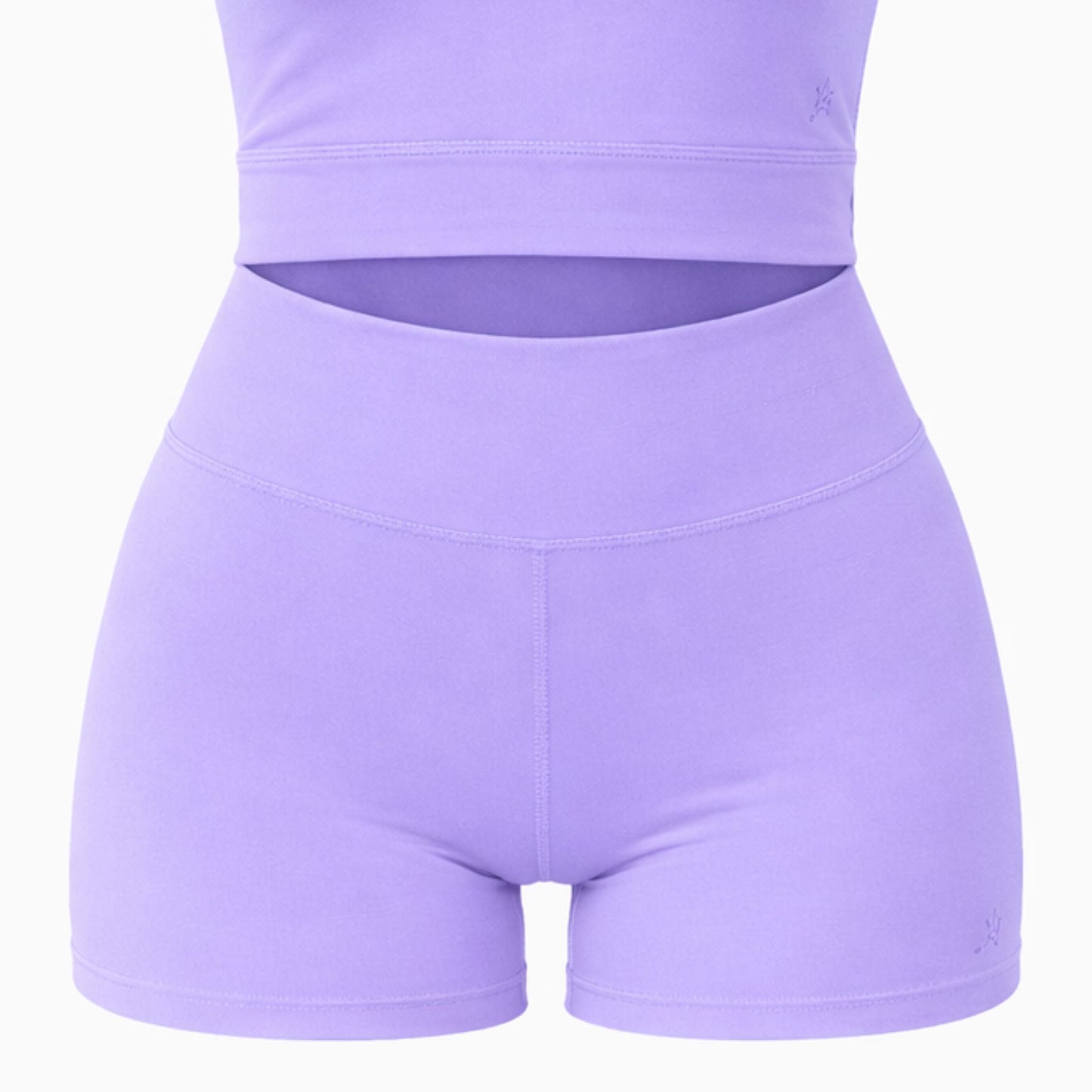 High-Waisted Compression Shorts - Colorflow