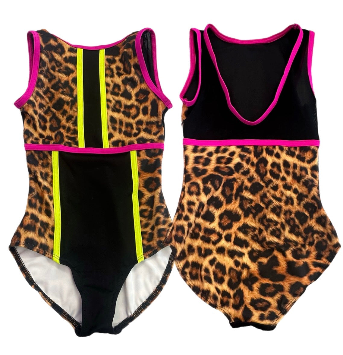 Electric Leopard Leotard