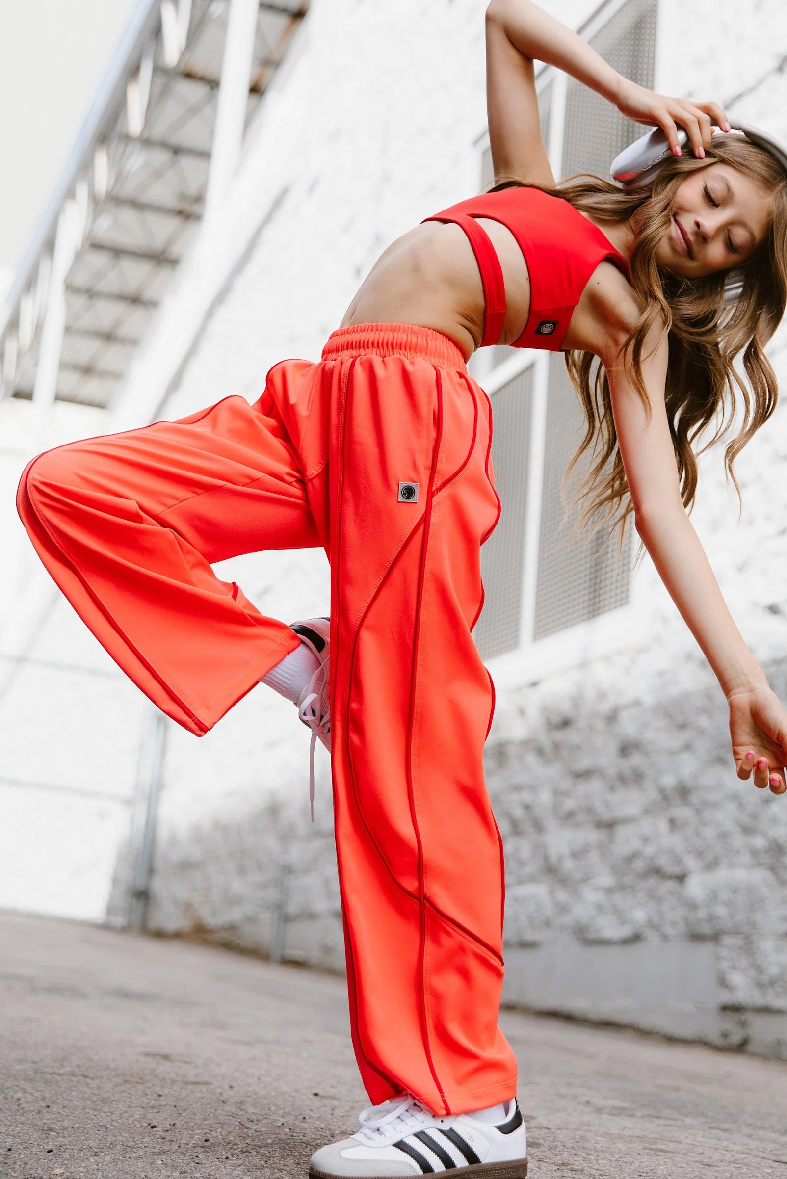 Five Dancewear | Vertex Track Pant | Coral + Red – Lucky Dancewear