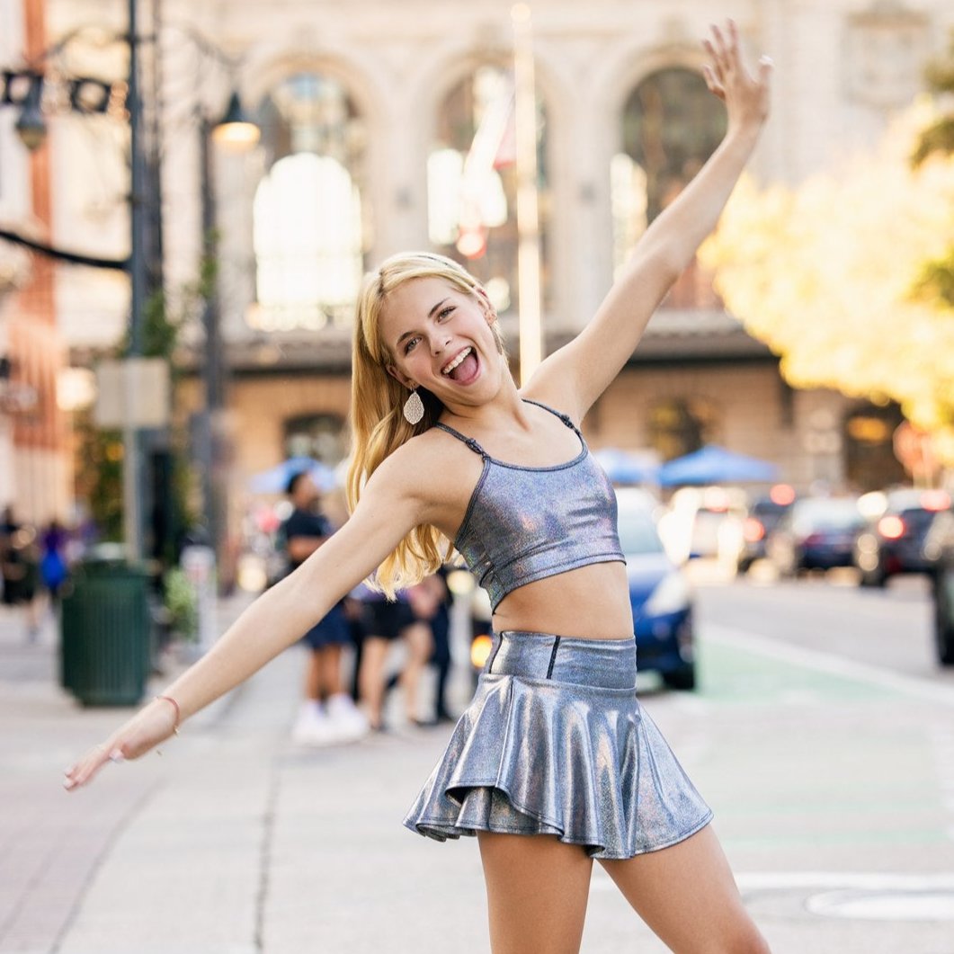 Ignite Skirt - Platinum