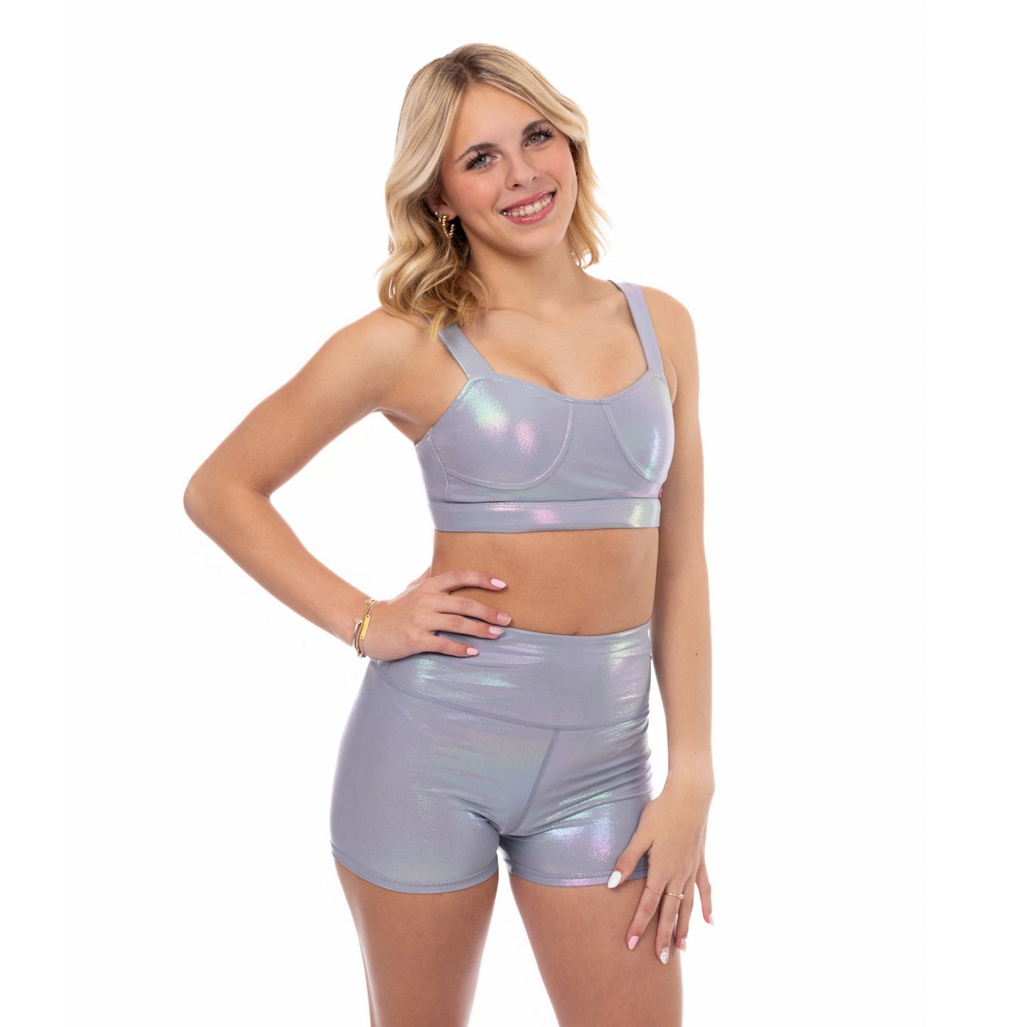 Ignite Compression Shorts - Smoky Quartz