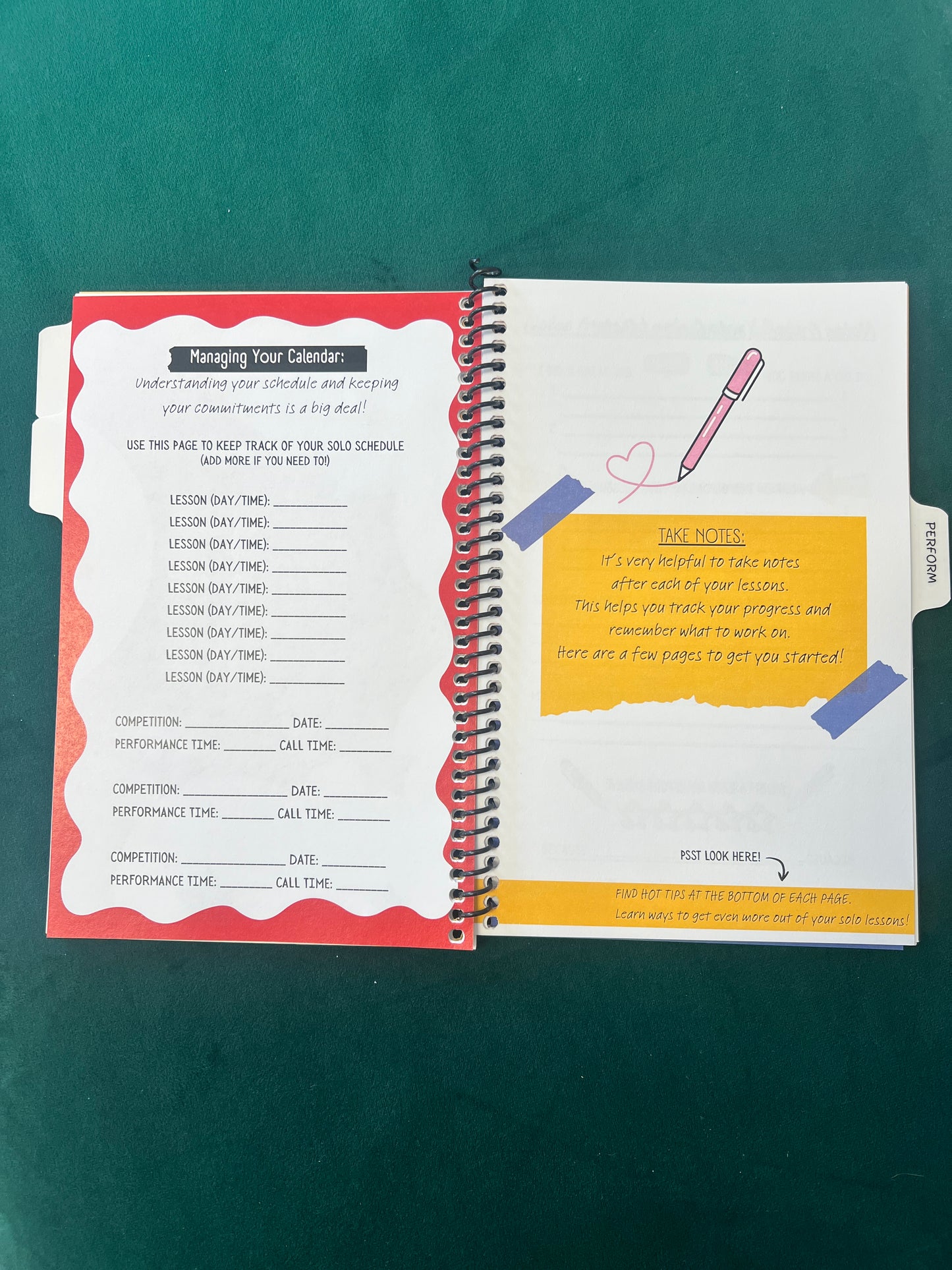 The Ultimate Dance Journal