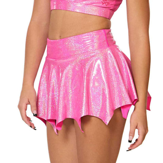 Ignite Pointed Dance Skirt - Pink Sapphire