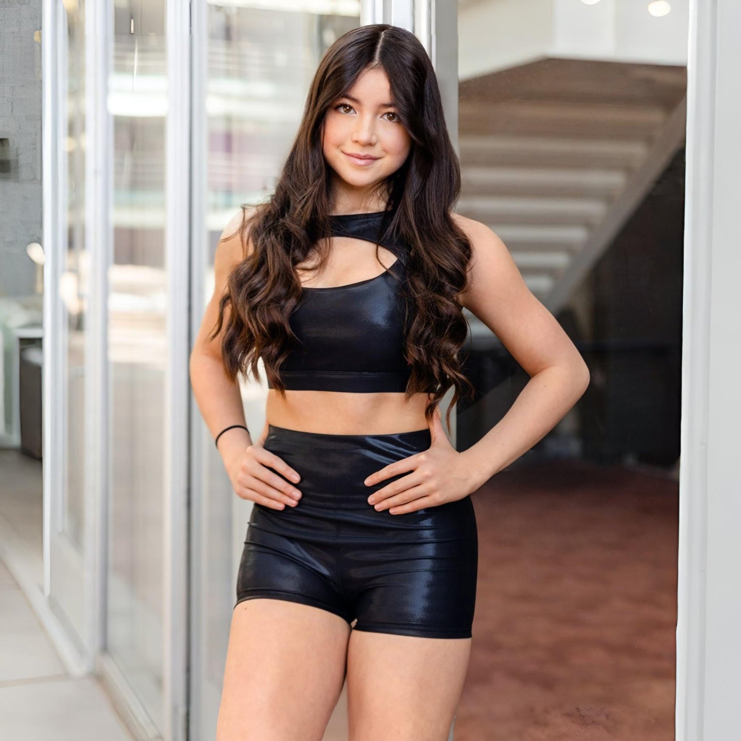 Ignite Cutout Top - Black Onyx