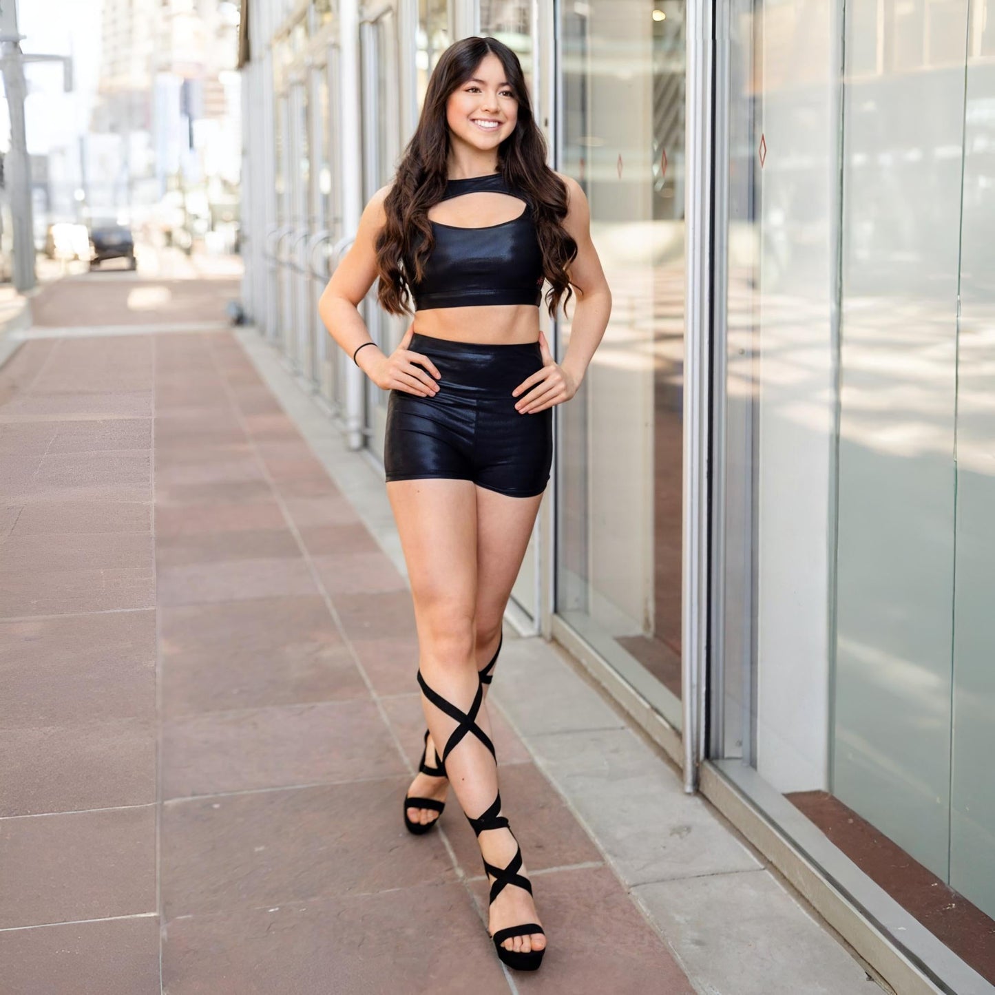 Ignite Cutout Top - Black Onyx