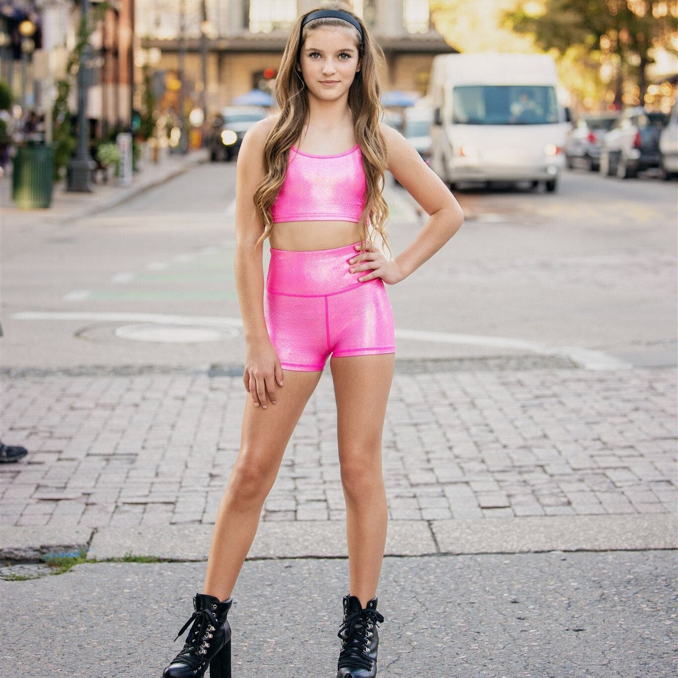 Ignite Compression Shorts - Pink Sapphire
