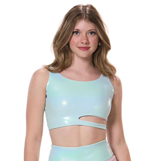 Ignite Highlight Top - Aquamarine