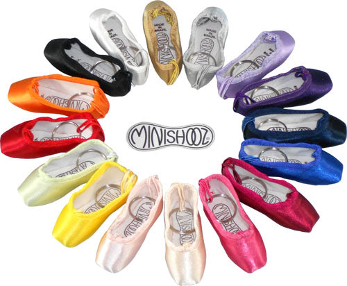 Pillows for Pointes | Satin Pointe Shoe Keychain