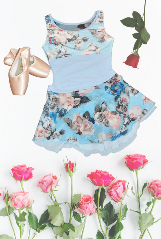 AK Dancewear | AK2in1 Skirt | Day Bloom