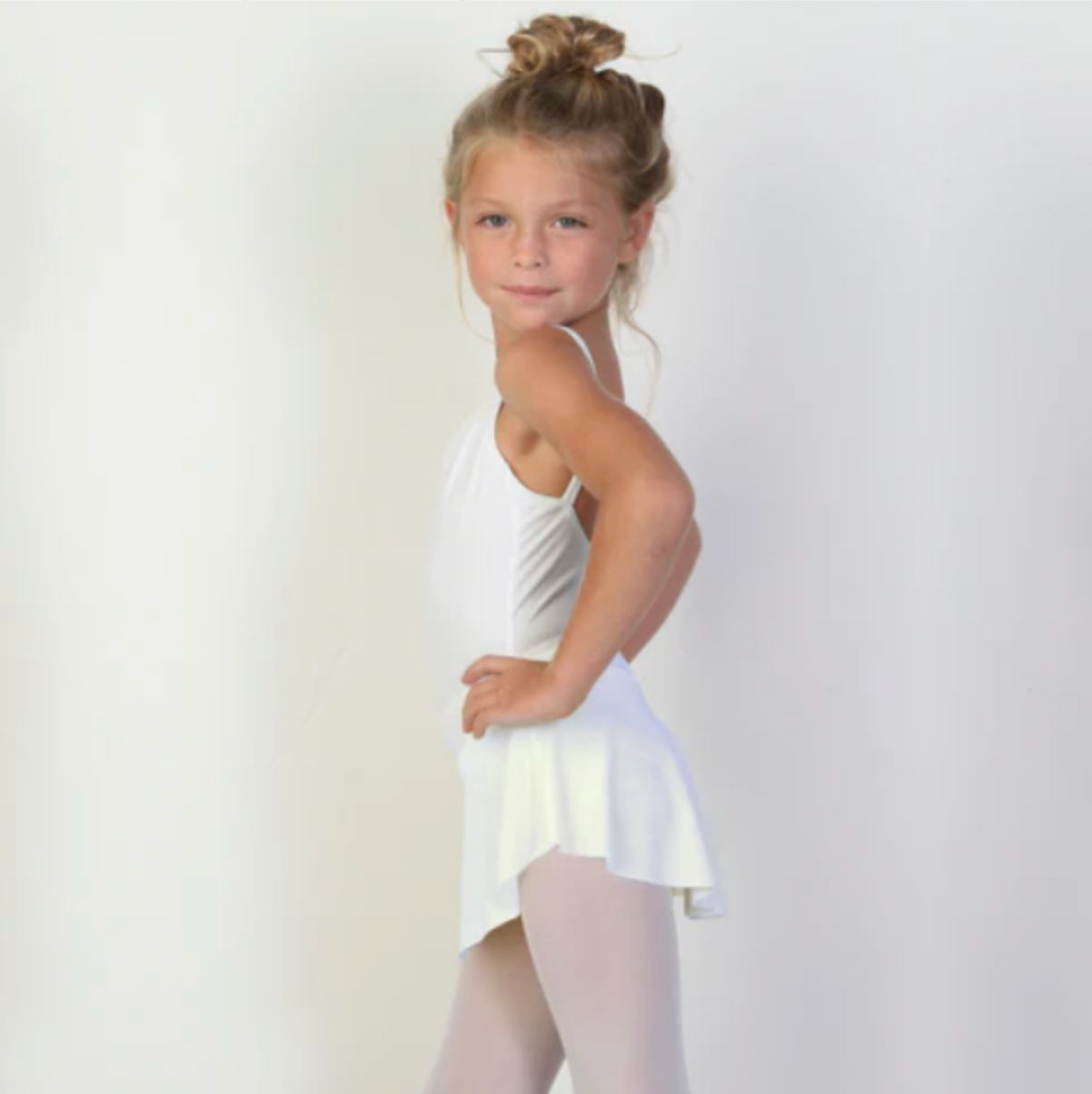 Bullet Pointe | Children's Ballet Skirt | White