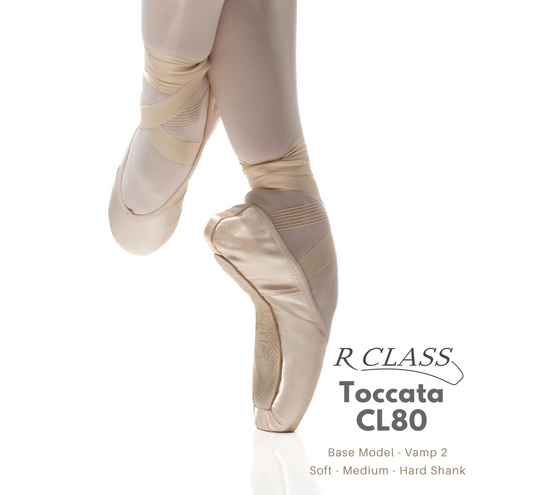 R-Class | CL80 Pointe Shoe | Toccata | Hard Shank