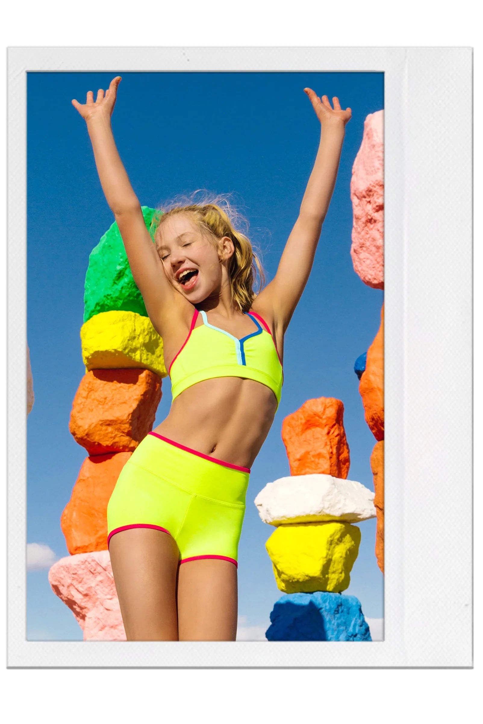 Five Dancewear | Beast Mode Bra | Highlighter – Lucky Dancewear
