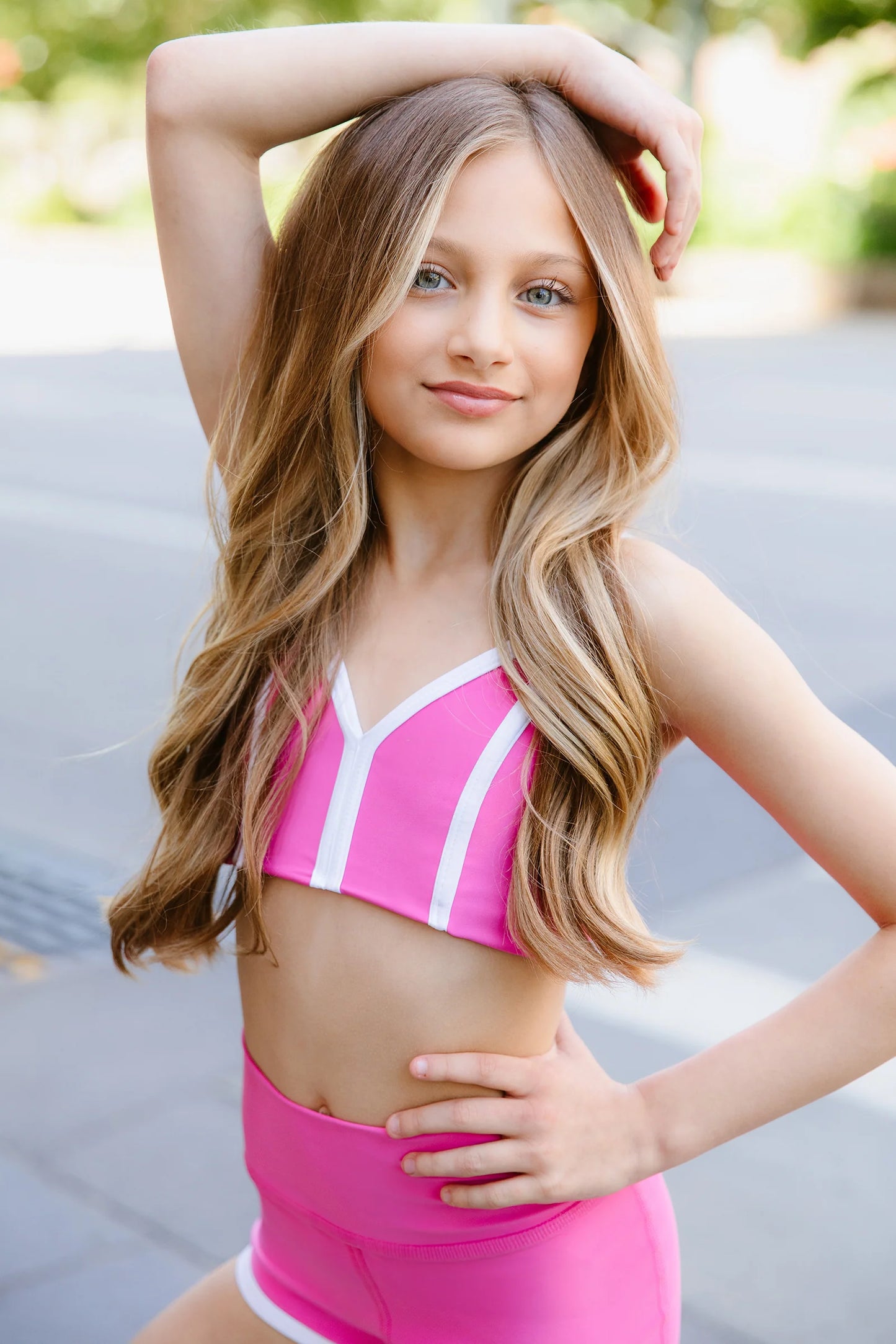 Five Dancewear | On The Move Bra | Cool Pink