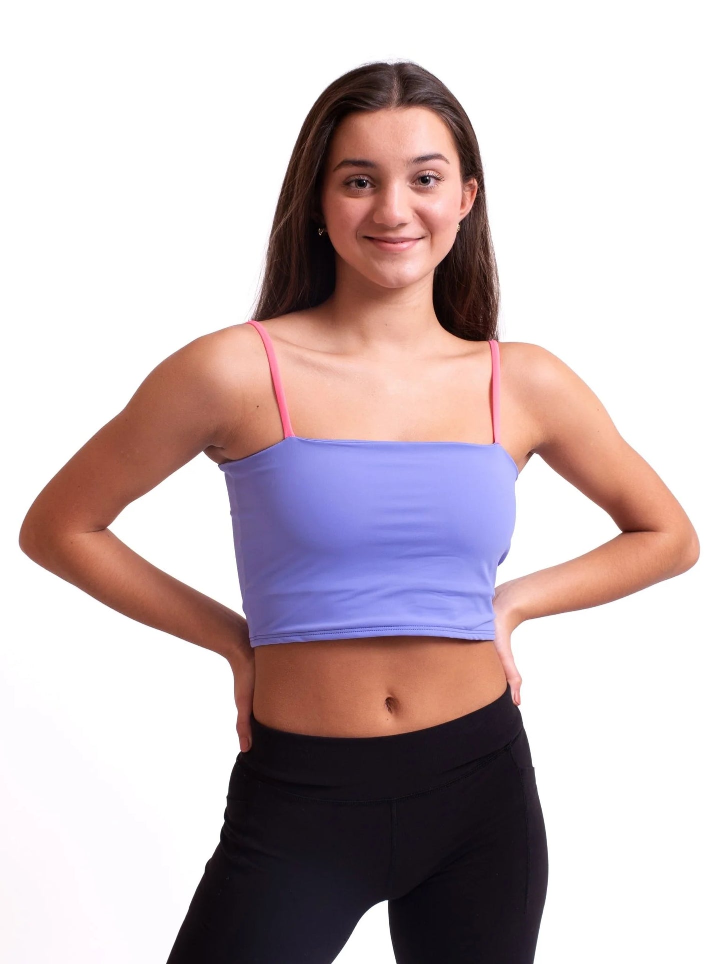Whitney Deal Dancewear | Strappy Crop | Lilac