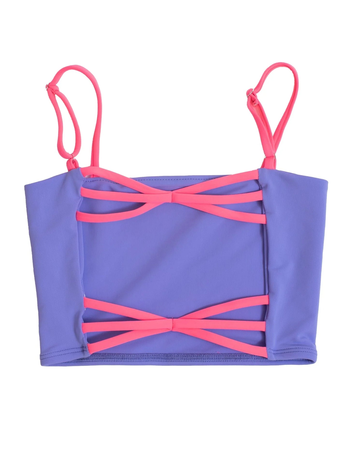 Whitney Deal Dancewear | Strappy Crop | Lilac
