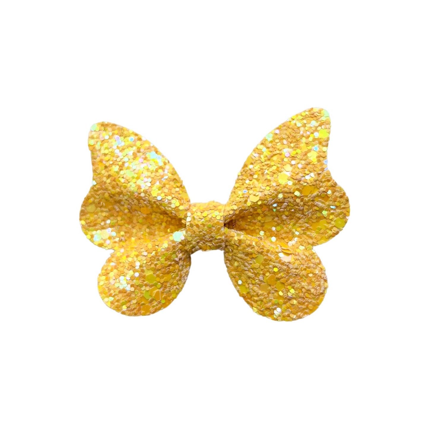 Lucky Dancewear | Sunshine Glitter Butterfly Bow