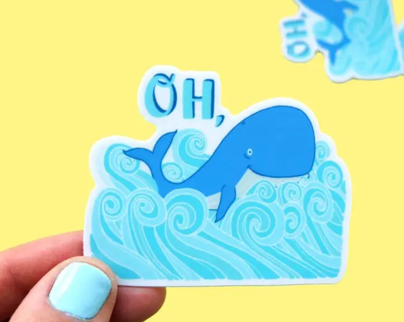 Vinyl Stickers | Oh Whale