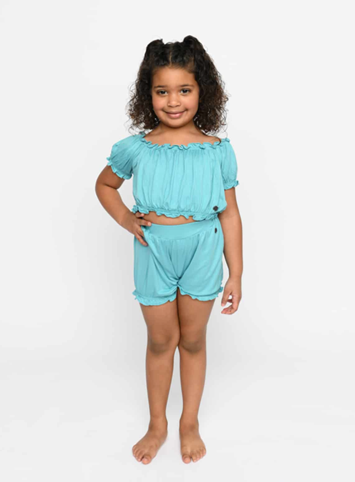 Sugar and Bruno | Children's Maryann Bloomers | Coastal Blue