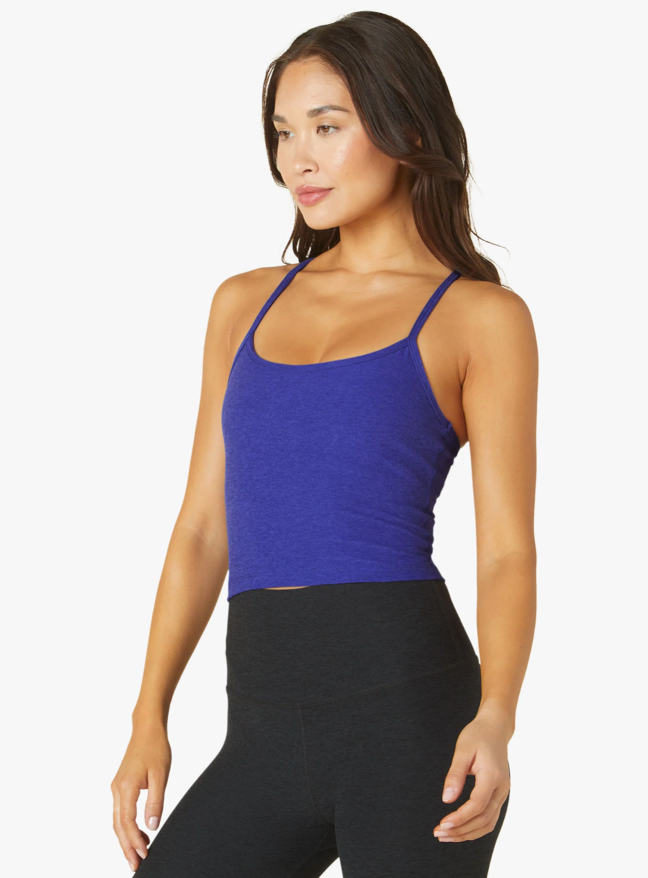 Beyond Yoga  Spacedye Slim Racerback Cropped Tank – Lucky Dancewear