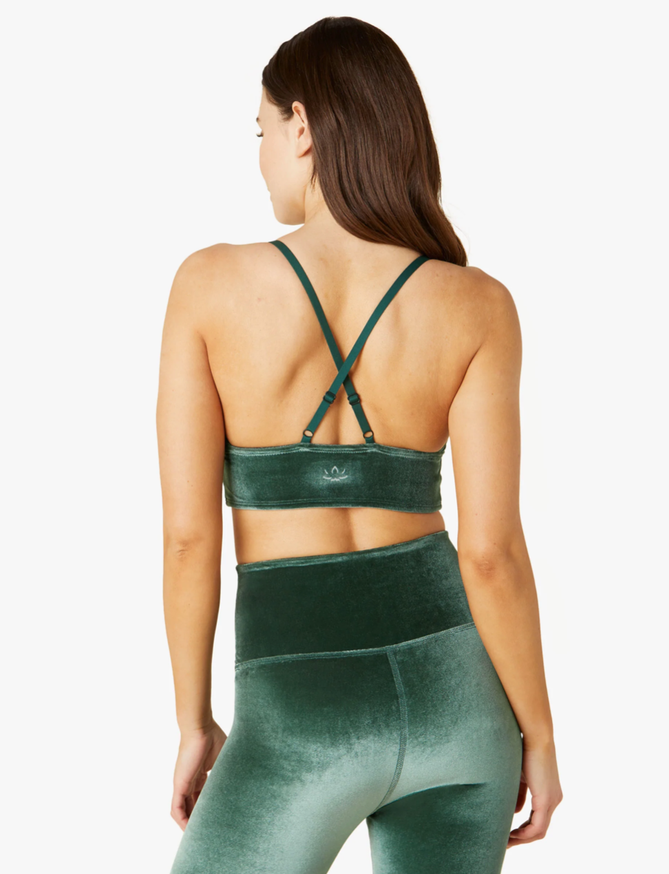 Beyond Yoga Velvet Motion VIP Longline Bra Lucky Dancewear