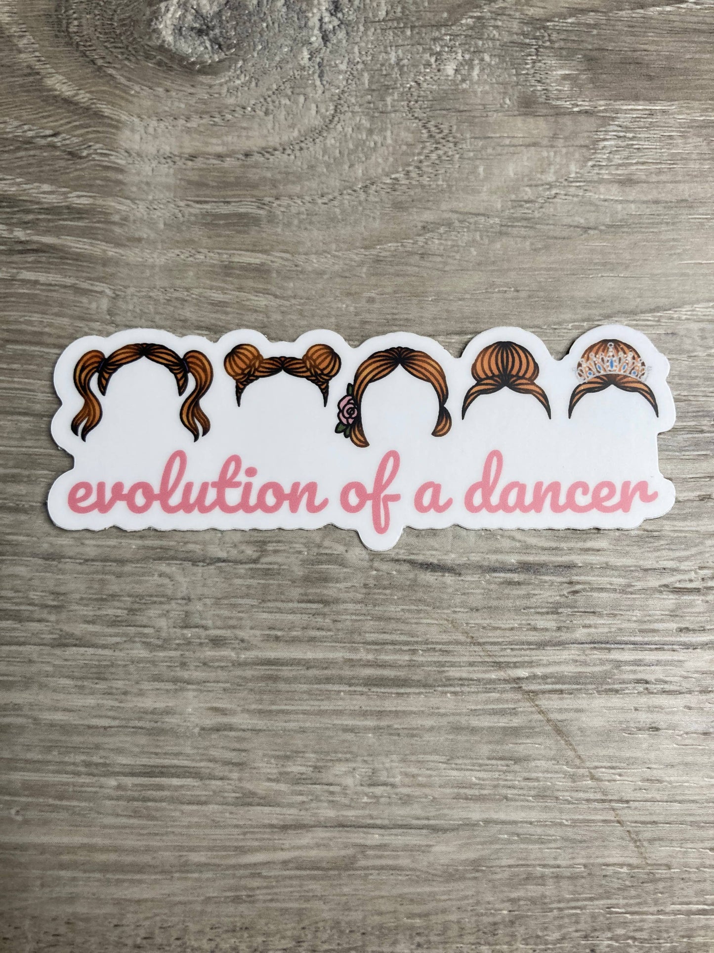 Vinyl Sticker | Evolution of a Dancer